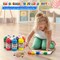4E's Novelty Washable Tempera Paint Set for Kids – 10 Bright Colors – 16oz Bottles – Non Toxic Washable Paint for Crafts, Classroom, Tempura Paints for Children – Ages 4-8 Paint for Kids Washable